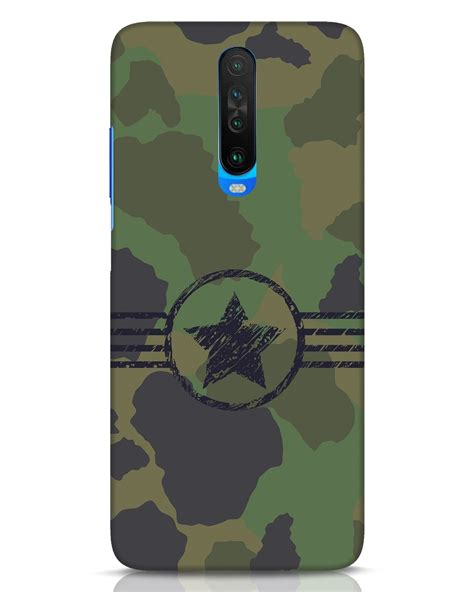 Buy Army Xiaomi Poco X2 Mobile Cover Online in India at Bewakoof