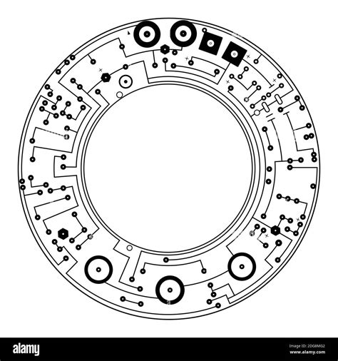 Schematic diagram - plan of electronic circuit - graphic design of electronic components and ...