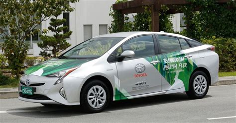 Toyota reveals world's first flexible-fuel hybrid vehicle - paultan.org