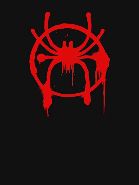 "Miles Morales Into the Spider-Verse logo" T-shirt by gottagoogle | Redbubble