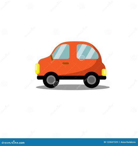 Car Frame Icon, Flat Style Cartoon Vector | CartoonDealer.com #79398413