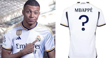 Mbappe's jersey number at Real Madrid next season revealed - Football ...