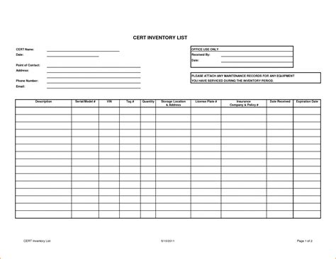 Excel Inventory Tracking Spreadsheet Template Spreadsheet Downloa Inventory Spreadsheet Template ...