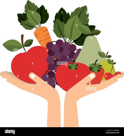 Fruits and vegetables icon vector illustration graphic design Stock Vector Image & Art - Alamy