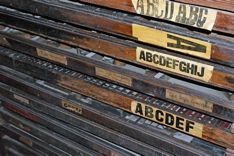 Trays of poster type | Trays of poster type. This item is on… | Flickr