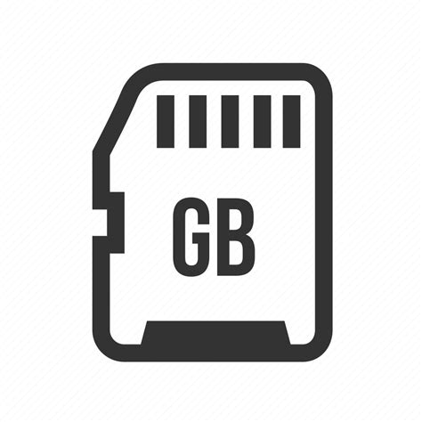 Card, gigabyte, memory, mobile, phone, smartphone icon - Download on Iconfinder