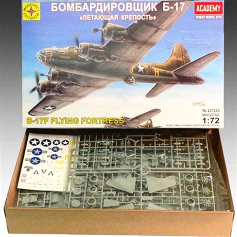 B17 Model Airplane Kit 1/72 Scale - Heavy Bomber B 17 Flying Fortress American WWII Aircraft ...