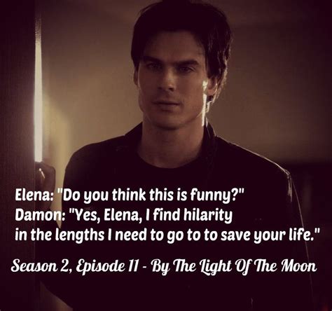 Elena, Damon | Vampire diaries quotes, Vampire dairies, Damon