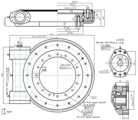 Inspection and Maintenance of slewing bearing – Slewing ring bearings, turntable bearings