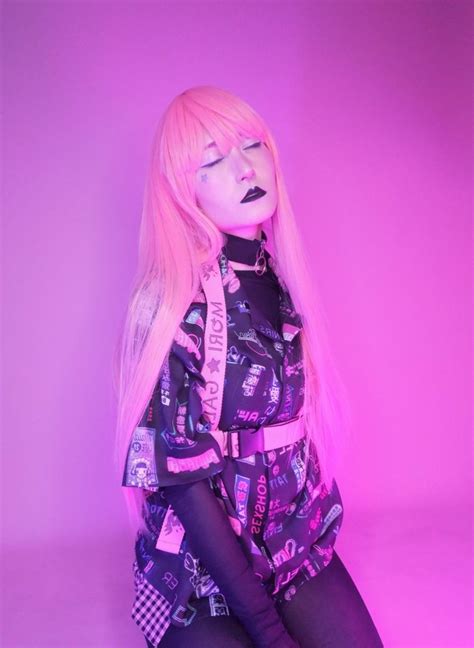 Neo-Tokyo neon vibes in 2023 | Cyberpunk fashion, Neon fashion ...