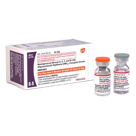 MENVEO VACCINE, SDV 10-5MG/0.5ML (5/CT) - A2A Logistics