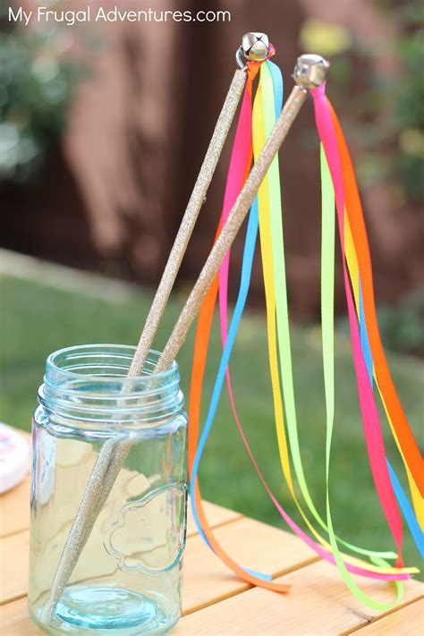 How to Make a Ribbon Wand for Children - My Frugal Adventures