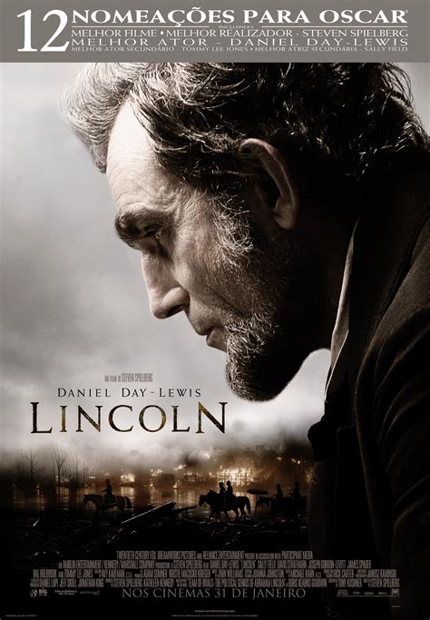 Portuguese poster for Steven Spielberg's Lincoln - Scannain