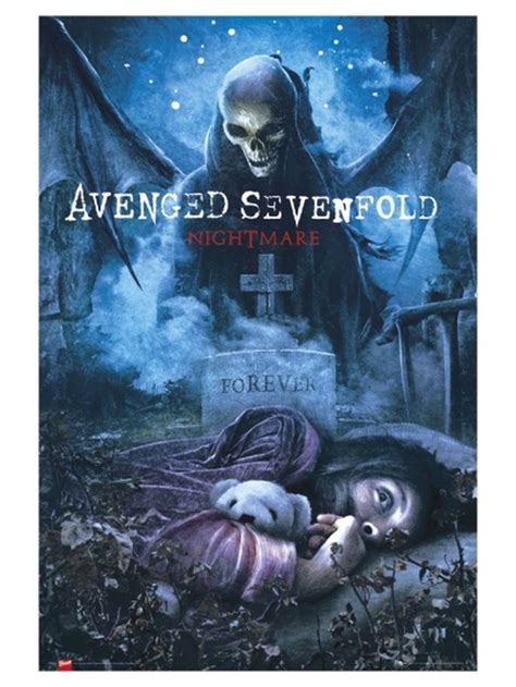 Poster Avenged Sevenfold Nightmare Geschenk Wanddekoration