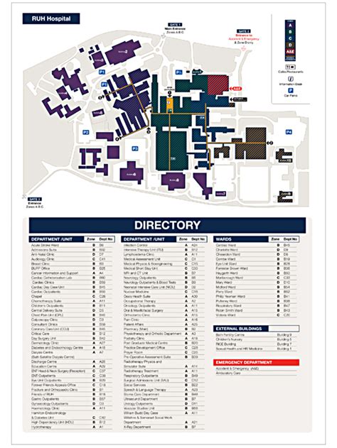 Royal Alexandra Hospital Map - HinaanNarsis