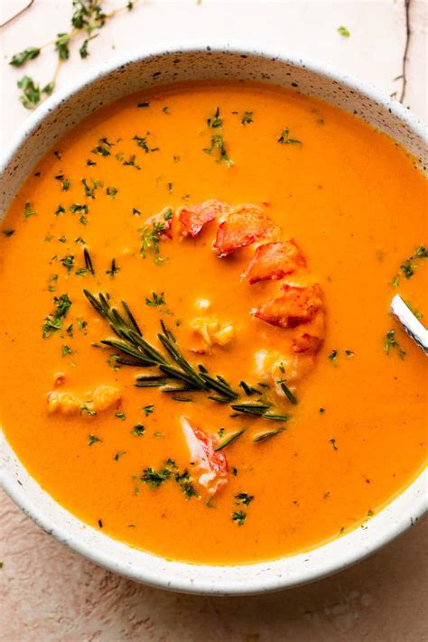 Lobster Bisque Soup Recipe