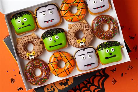 Krispy Kreme Has A Spooky Box Of Halloween Doughnuts