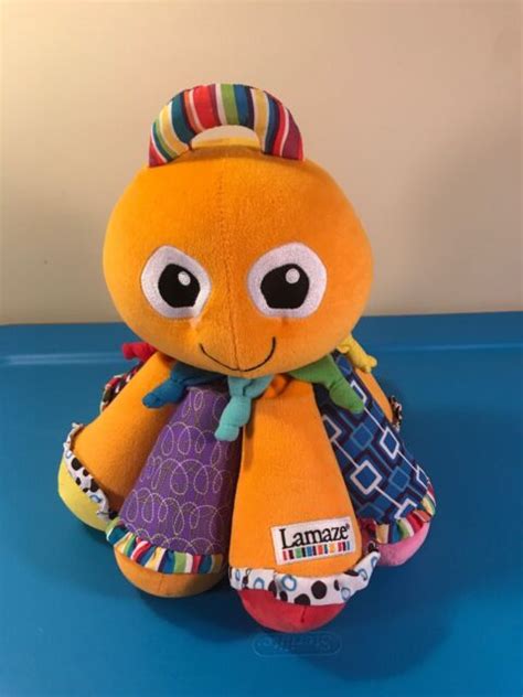 Lamaze Yellow Octotunes Octopus Musical Toddler/Baby Toy plush 13" Tall EUC | eBay