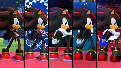 Mario & Sonic at the Olympic Games Tokyo 2020 - All Shadow Outfits - YouTube