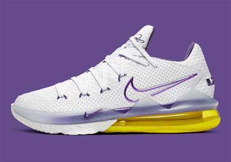 Nike LeBron 17 Low Lakers Home CD5007-102 | SneakerNews.com - Flipboard