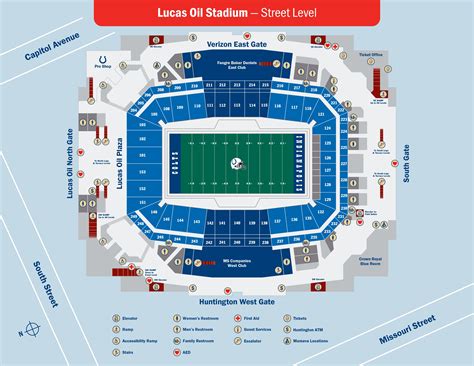 Colts Stadium Maps | Indianapolis Colts - colts.com