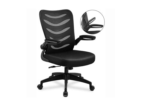 GTRACING Desk Chair ComHoma-Series Ergonomic Office Chair Mesh Computer Chair with Flip-Up Arms ...