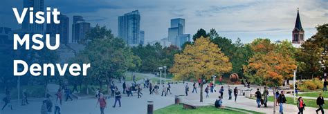 Navigating The Metropolitan State University Of Denver Campus: A ...