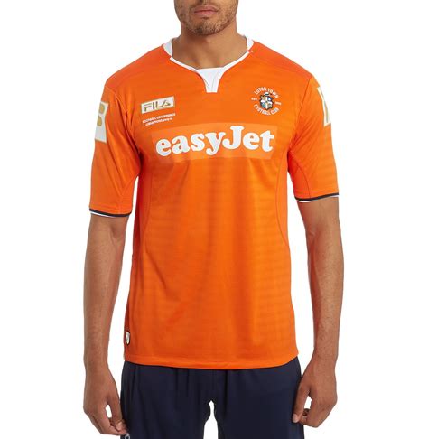 Luton Town 2014-15 Fila Home Football Shirt | 14/15 Kits | Football ...