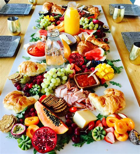 Our 1.5 metre long epic Christmas breakfast platter 2016 #christmasfood #fruitplatter #summer # ...