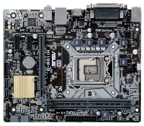 Motherboard specification ASUS H110M-D