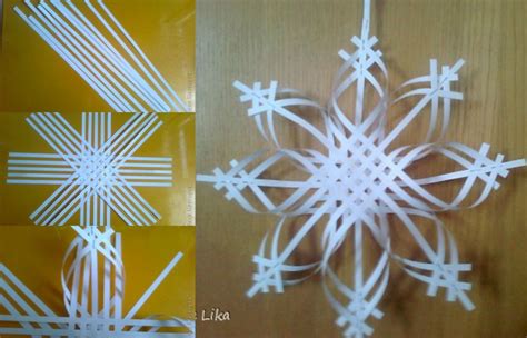 Easy DIY 3D Paper Snowflakes | Paper snowflake patterns, Paper ...