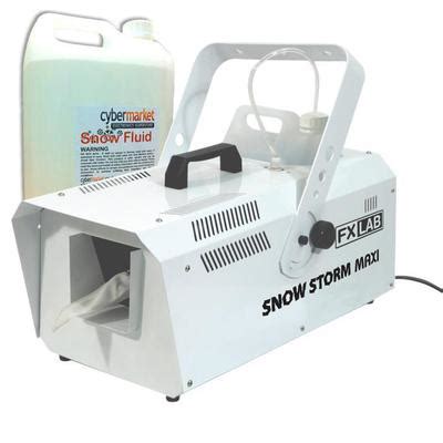 Large Artificial Snow Machine with 5L of Fluid