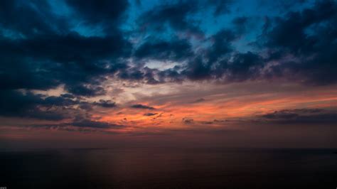 Gray Clouds during Sunset · Free Stock Photo