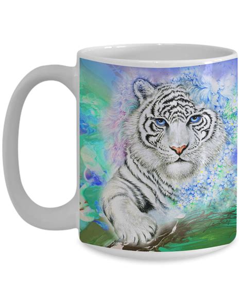 White Tiger Coffee Mug