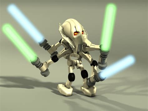 Lego-General Grievous Textured by Angrysmack on DeviantArt