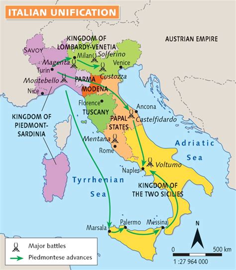 Italian Unification … | Mappa dell'italia, Mappe, Risorgimento