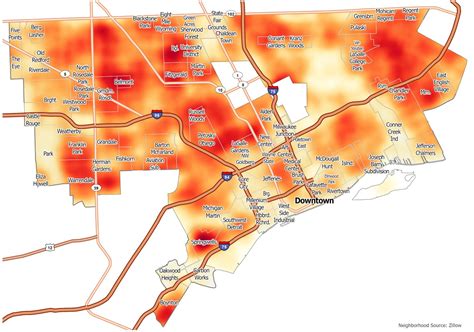 Detroit Crime Map - GIS Geography