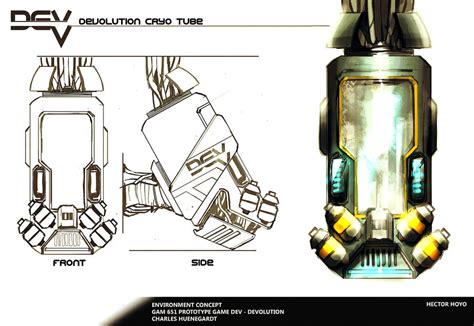 Cryo Tube concept by hision on DeviantArt