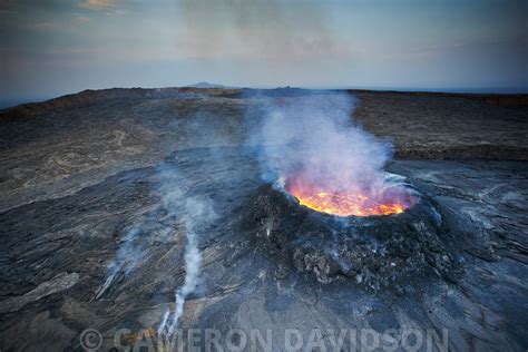 AerialStock | Aerial photofraph of Erte Ale volcano in Ethiopia