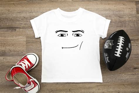 ROBLOX MAN FACE Boy T-Shirt Funny Gamer Birthday Christmas | Etsy