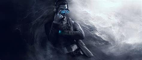 HD wallpaper: glasses, costume, Ubisoft, Tom Clancy's Rainbow Six Siege, Warden | Wallpaper Flare