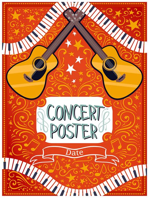 Concert Poster Vectors 184435 Vector Art at Vecteezy