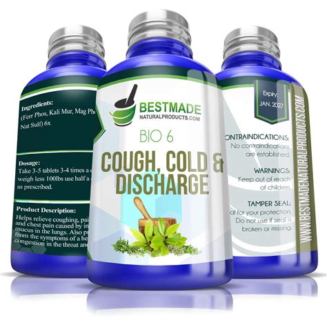 Cough and Cold Symptoms Relief Natural Remedy (Bio6) - Walmart.com - Walmart.com