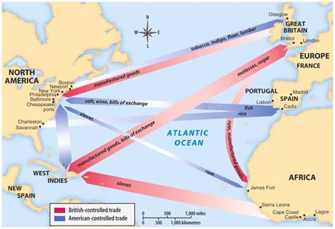 Colonial Trade Routes And Goods | National Geographic Society ...