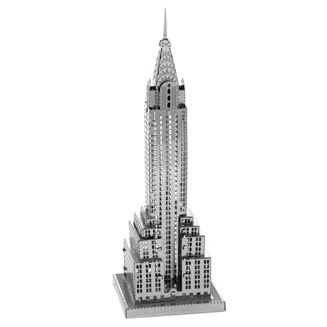 Fascinations | Metal Earth 3D Metal Model DIY Kits:: Metal Earth Chrysler Building 3D Model Kit