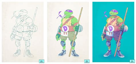 TMNT - Teenage Mutant Ninja Turtle - Concept/Redesign on Behance