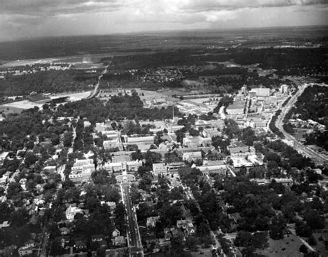 Florida Memory • Aerial view of Florida State University.