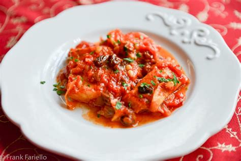 Baccalà in guazzetto (Roman Style Salt Cod in Tomato Sauce) - Memorie di Angelina