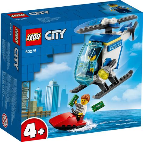 New! 60275 LEGO City Police Helicopter Set includes 51 Pieces Age 4 Years+ | eBay