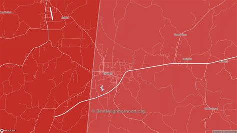 Red Bay, AL Political Map – Democrat & Republican Areas in Red Bay ...